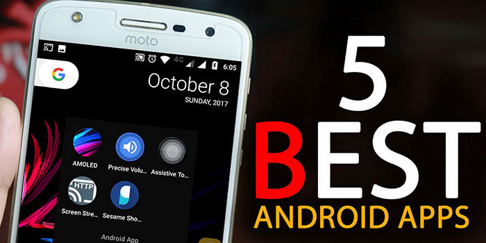 Las 5 mejores aplicaciones para Android de octubre