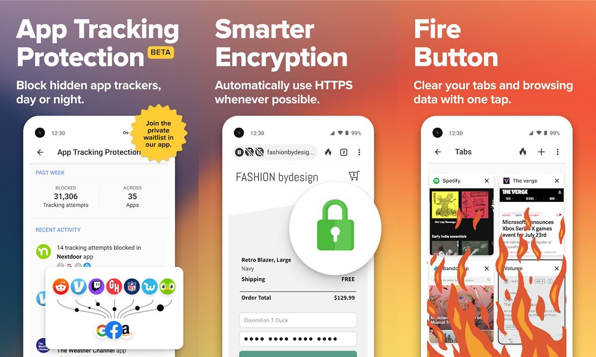 Las herramientas que brinda DuckDuckGo Browser para mejorar la seguridad y privacidad del usuario