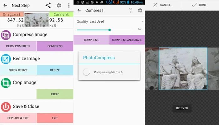 Las mejores aplicaciones para comprimir fotos en tu dispositivo Android