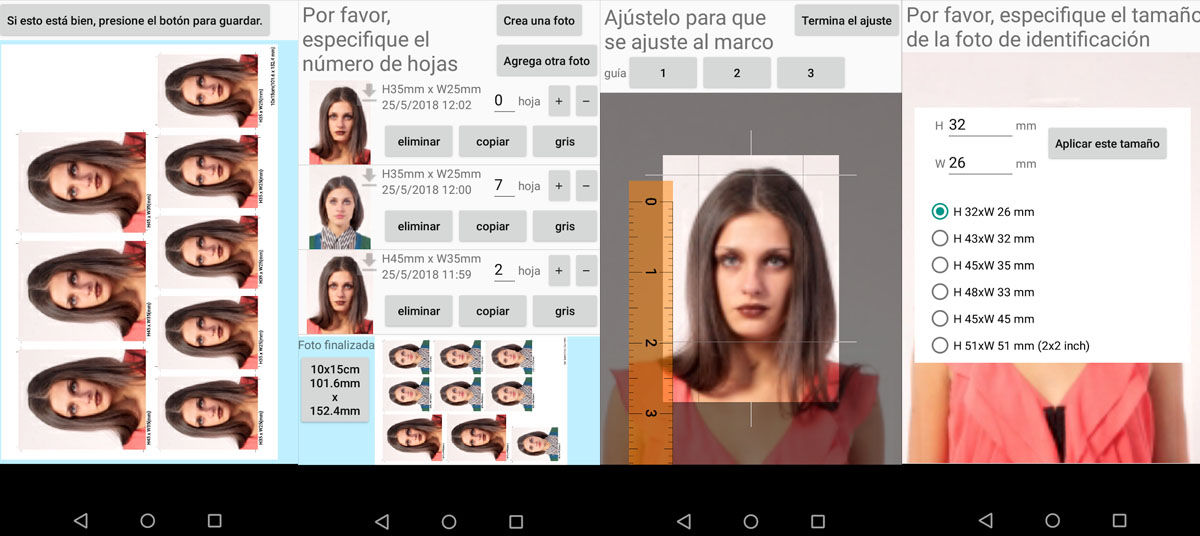 Las mejores apps de Android para hacer tus propias fotos tamaño carnet para el DNI