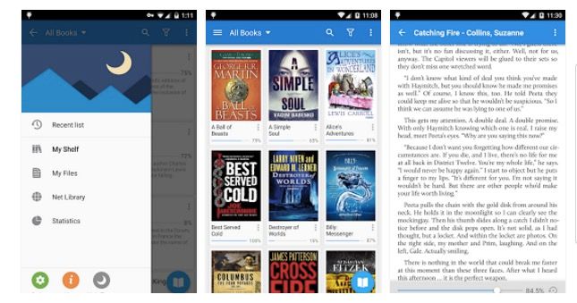 Lector de ebooks para Android gratis