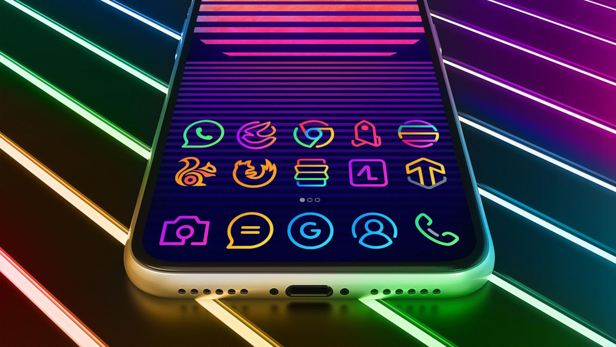 LineX Icon Pack para android