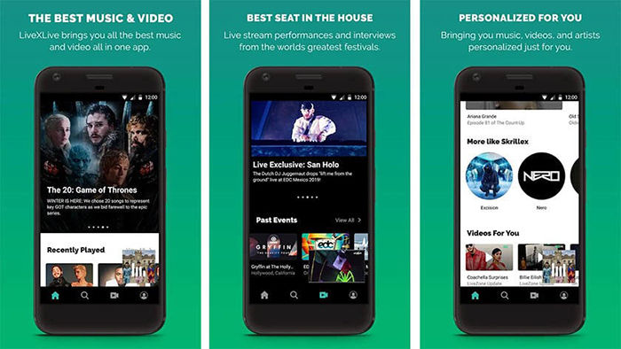 LiveXLive para Android