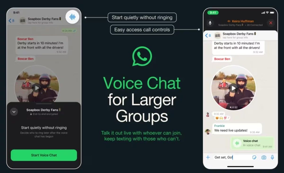 Lo que debes saber del nuevo chat de voz de WhatsApp