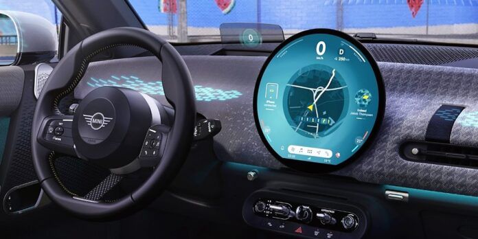 MINI Interaction Unit una pantalla OLED con Android para coches