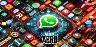 MOD de WhatsApp AERO APK descargar