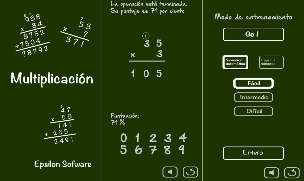 Matemáticas – Multiplicación la app inteligente que te ensena