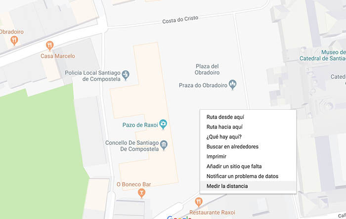 Medir parcela en Google Maps