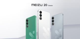 Meizu 20 Classic la nueva version con 16 GB de RAM y colores diferentes