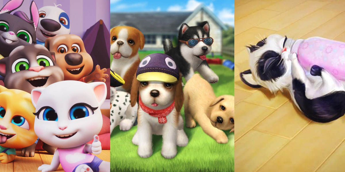 Mejores juegos para cuidar perros o gatos Android