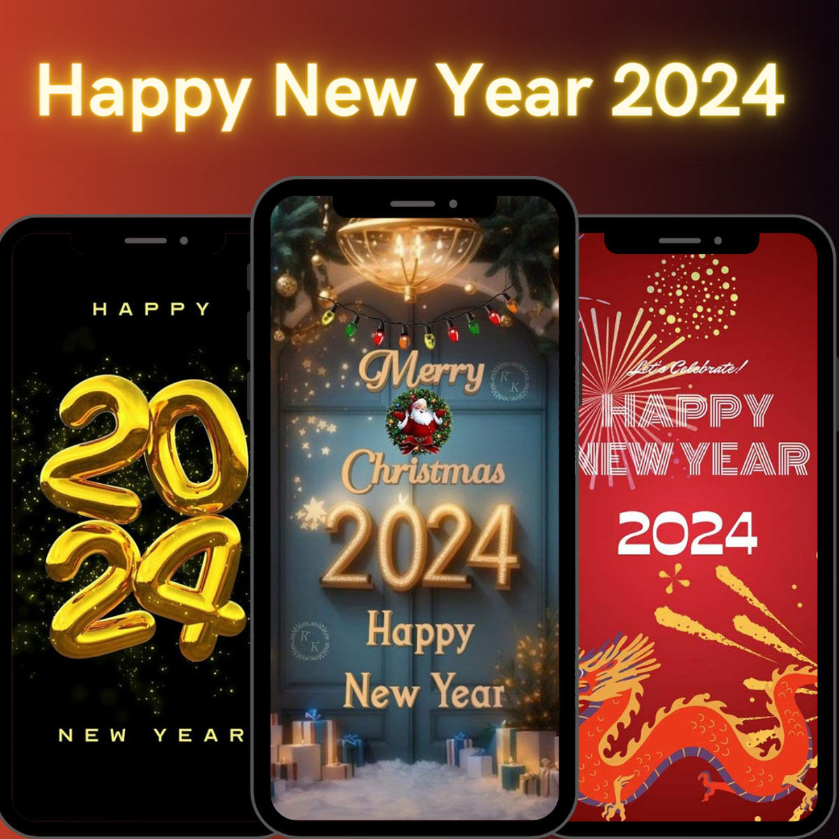 Mejores stickers feliz año nuevo 2024