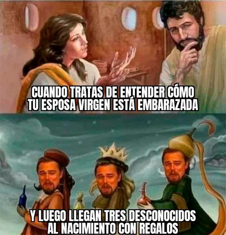 Meme Leonardo DiCaprio Reyes Magos 2022