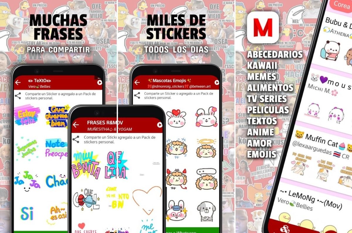 Memetflix 1 millón Stickers listos para compartir