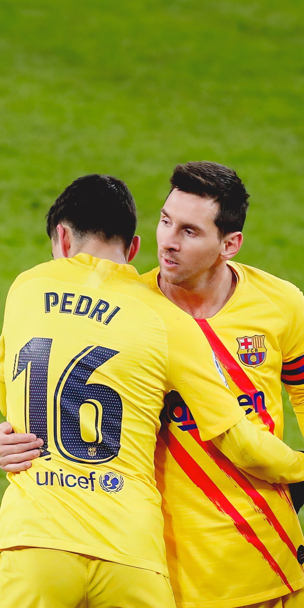 Messi Pedri jugadores FC Barcelona