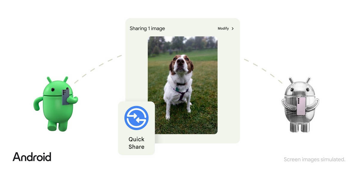 Nearby Share ahora se llama Quick Share (alianza con Samsung)