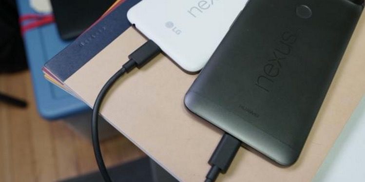 Nexus 6P carga Nexus 5X