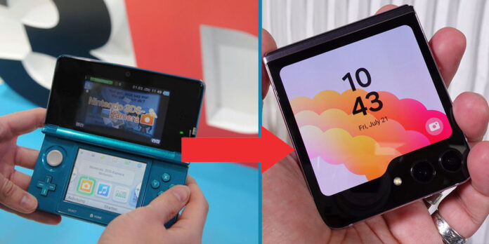 Nintendo patenta un dispositivo con 3 pantallas, ¿será un móvil plegable?