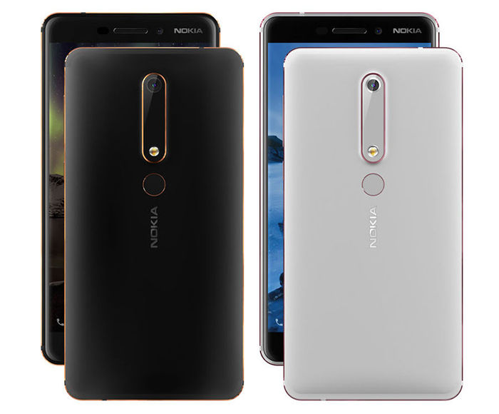 Nokia 6 2018 colores