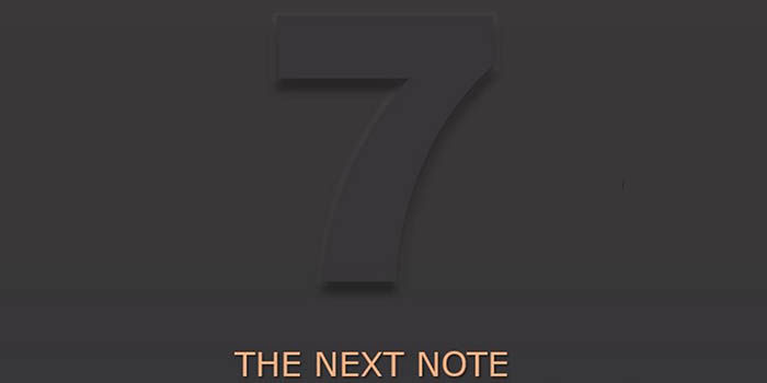 Note 7 Next Note