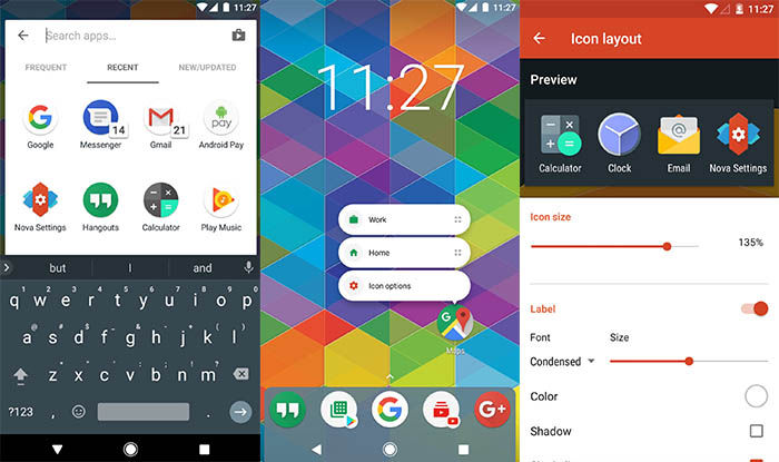 Los 3 mejores launchers para Android