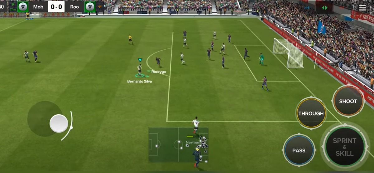 Novedades de control de EA Sports FC Mobile