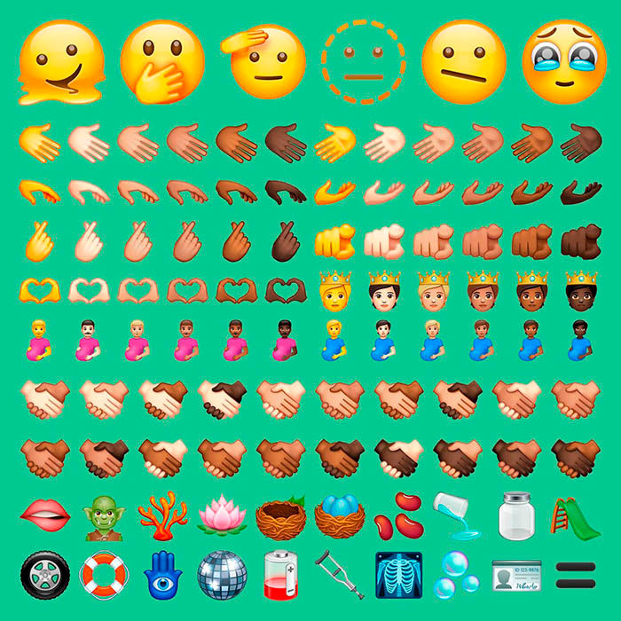 Nuevos emojis WhatsApp 2022