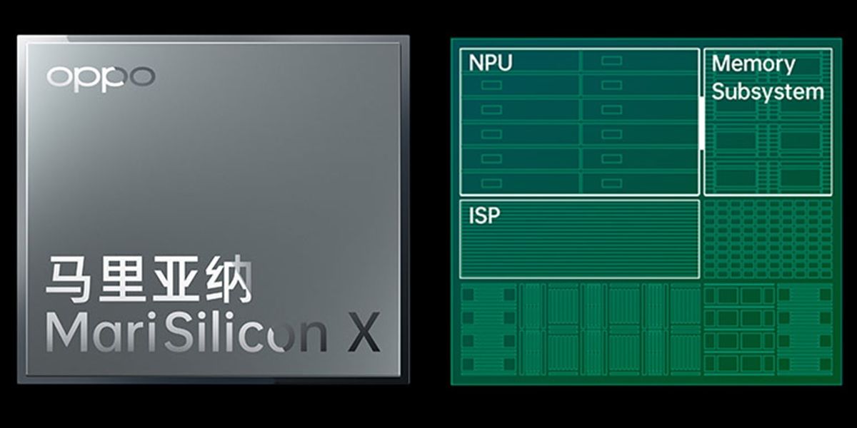 OPPO MariSilicon X chip NPU de fotografia