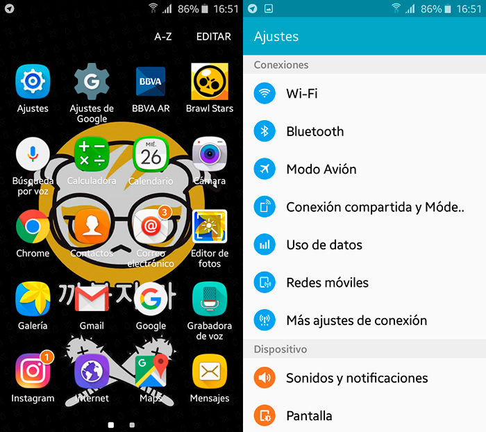 Ocultar notificaciones WhatsApp pantalla de bloqueo Android Paso 1