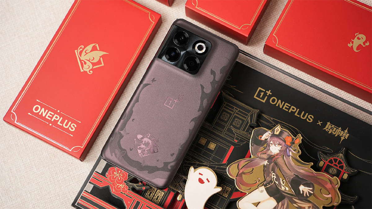OnePlus Ace Pro Genshin Impact diseño personalizado detalles