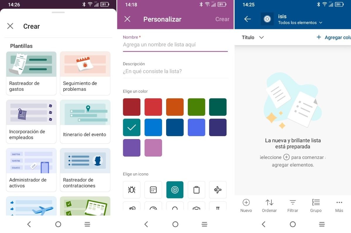 Organiza tu vida con la nueva app Microsoft Lists para moviles