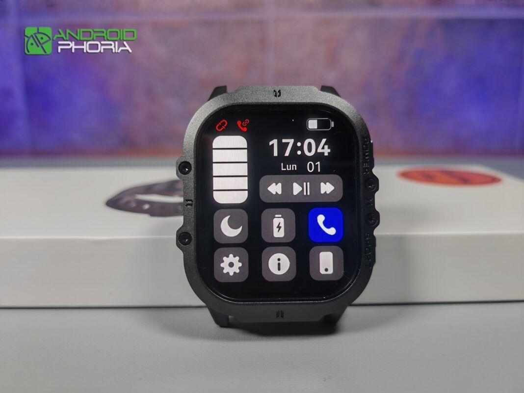Oukitel BT20 opciones del smartwatch