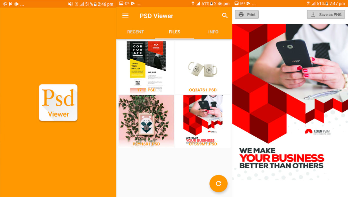 PSD File viewer
