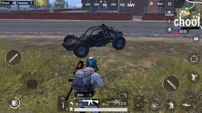 PUBG Mobile buggy