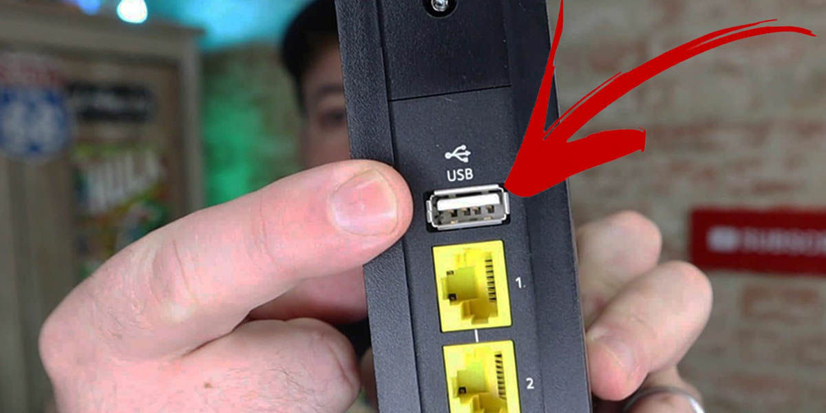 Para qué sirve el puerto USB del router