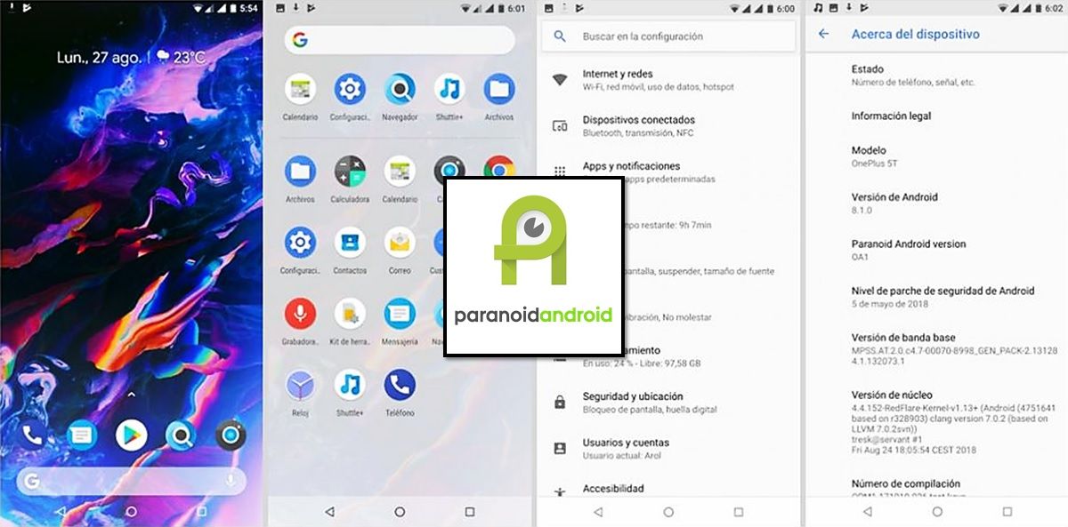 Paranoid Android la ROM que impresiono a OnePlus