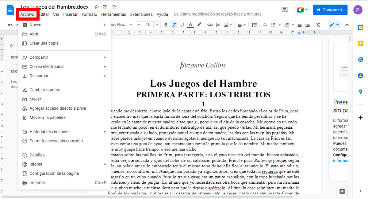 Paso 6 Como convertir archivos PDF a Word utilizando Google Drive en tu ordenador