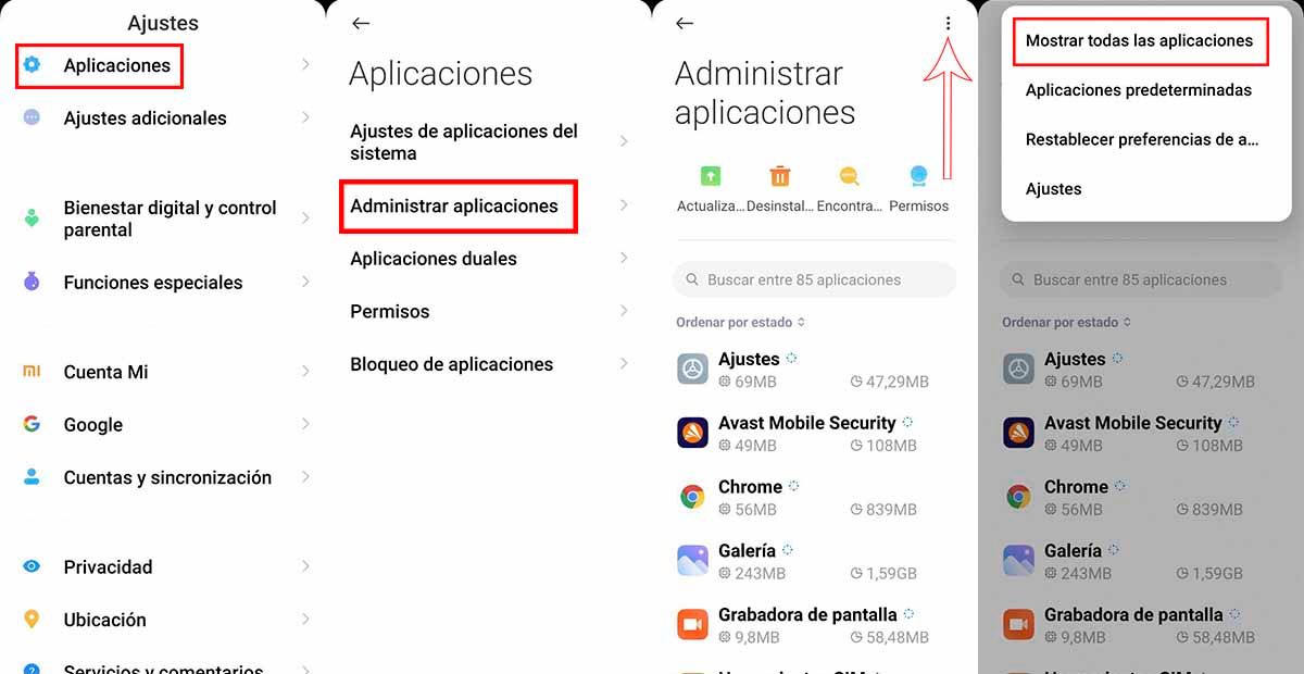 Pasos para activar Google News Xiaomi