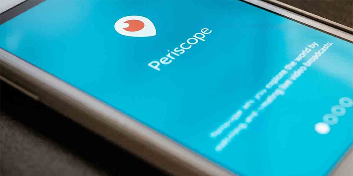 Periscope app no disponible 2022