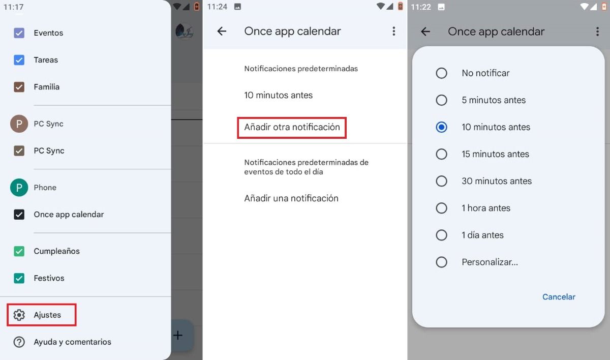 Personalizar las notificaciones en Android