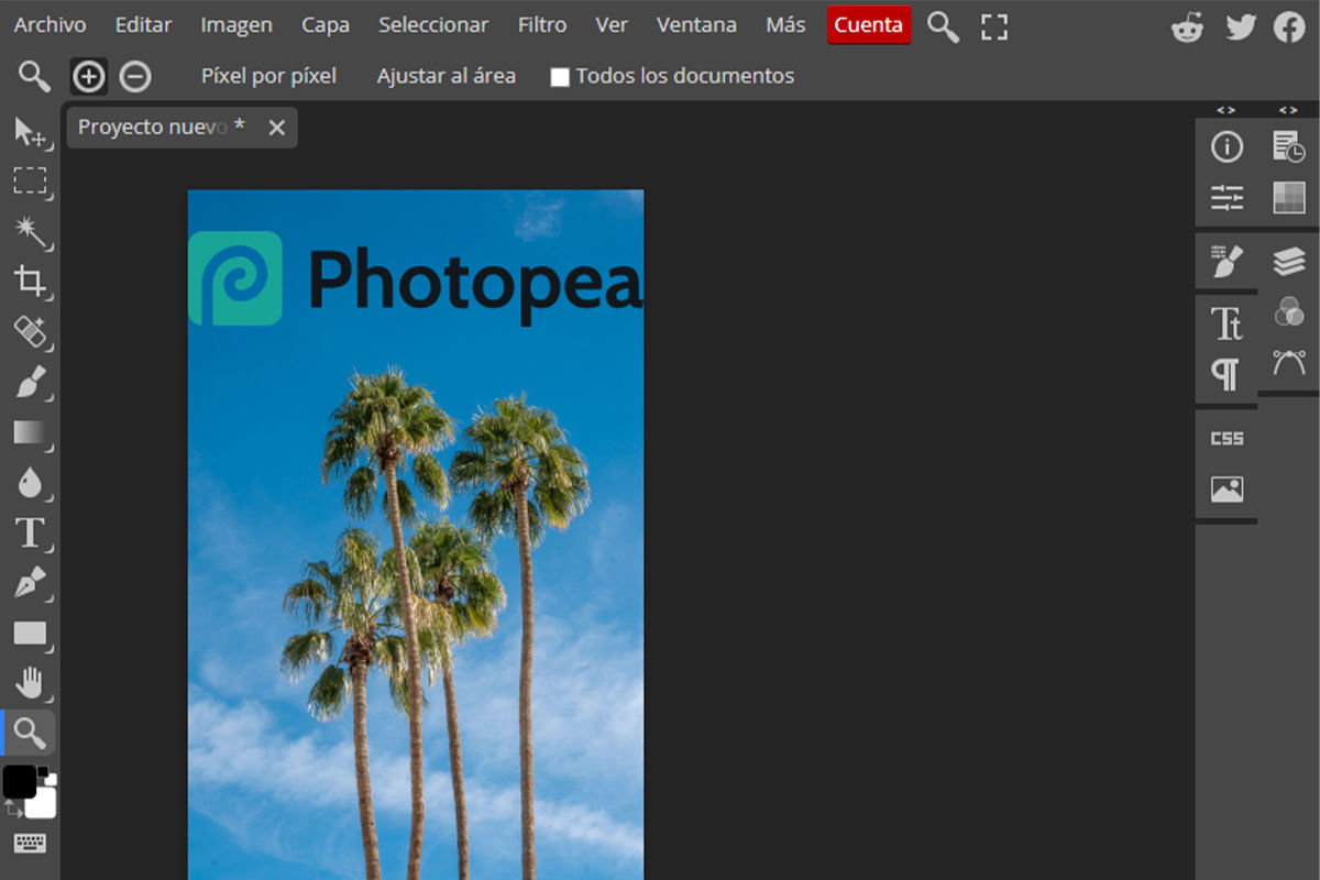 Photopea, el editor online gratuito para transformar tus imágenes