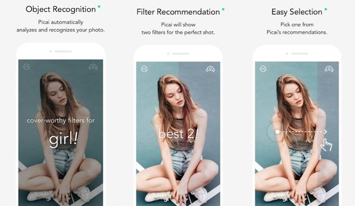 Picai app con IA para elegir mejores filtros