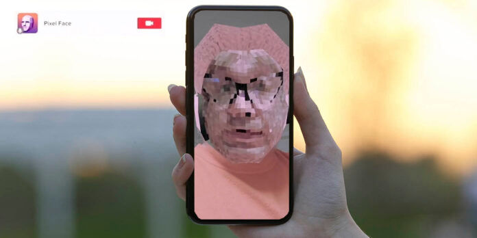 Pixel Face cómo encontrar el filtro de la cara de píxel en TikTok