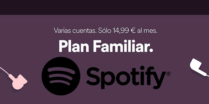 Plan familiar de Spotify