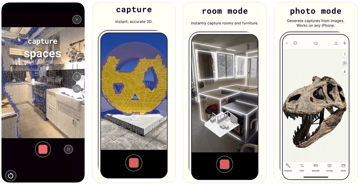 Polycam app para escanear en 3D con el sensor LiDAR del iPhone