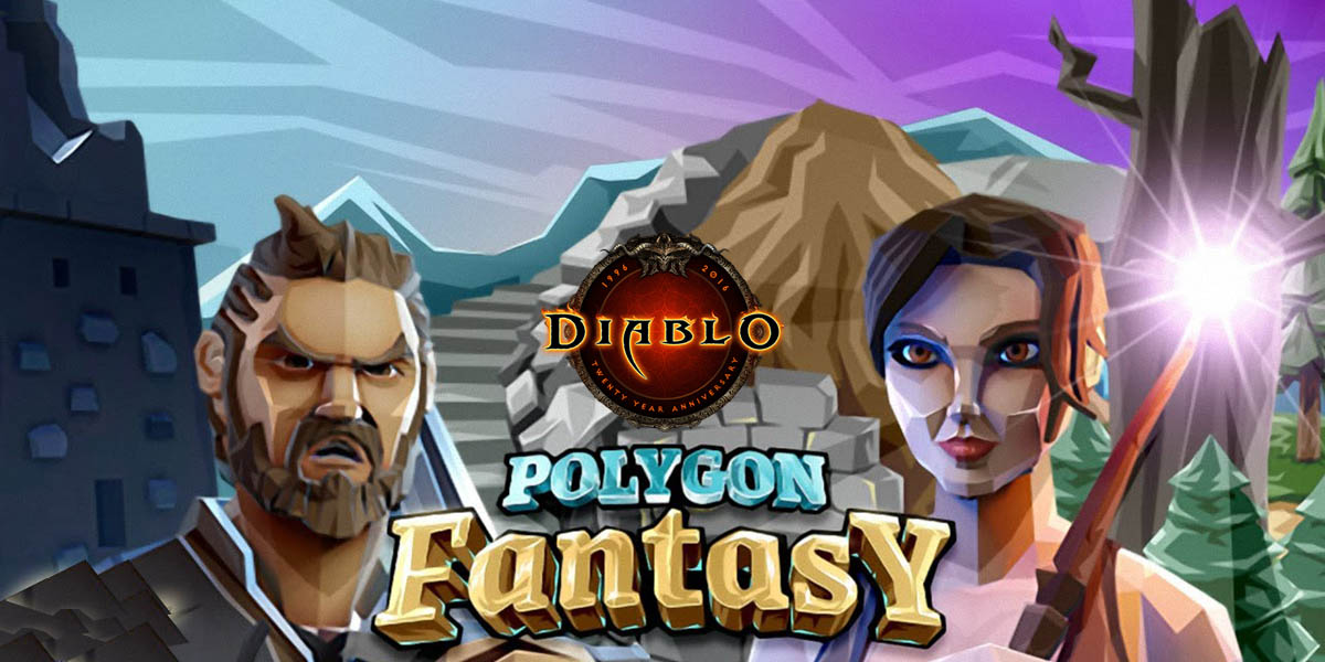 Polygon Fantasy RPG que imita a Diablo