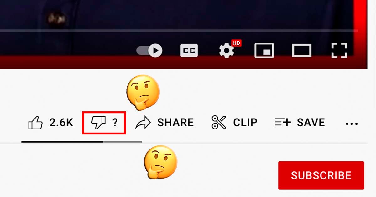 Por qué YouTube no te deja ver No Me Gusta vídeos