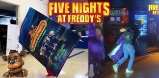 Por que se roban posters y carteles de la pelicula Five Nights at Freddys FNAF en los cines contexto