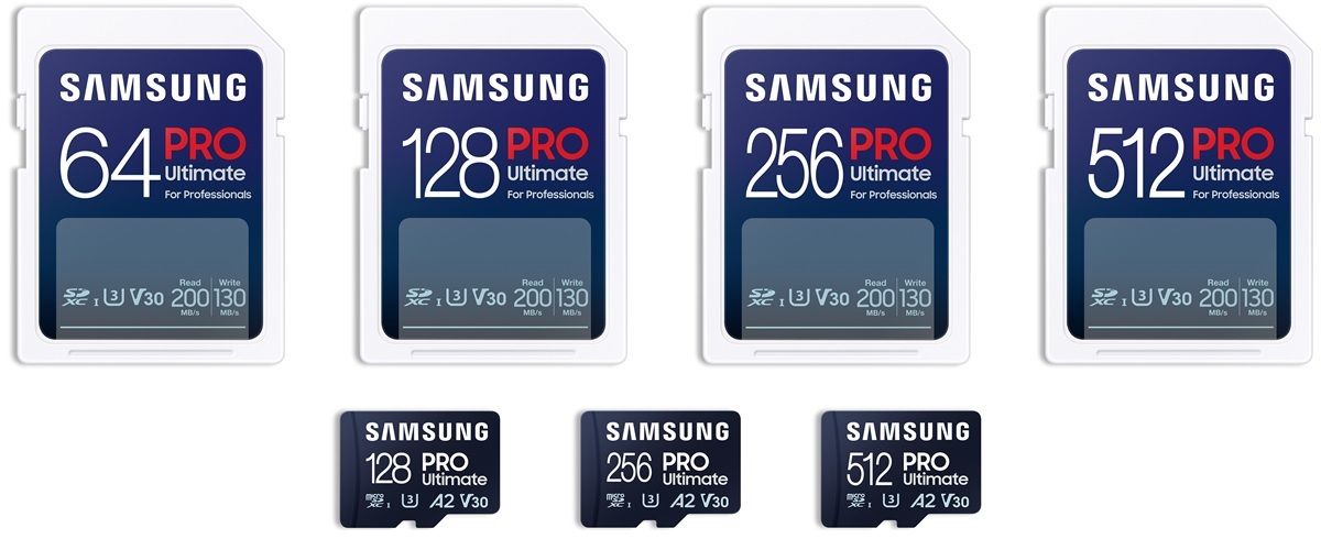 Precios y disponibilidad de las tarjetas Samsung PRO Ultimate UHS-1