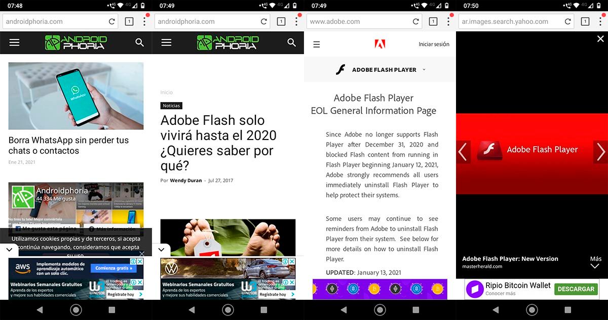 Puffin Web Browser con Adobe Flash para Android