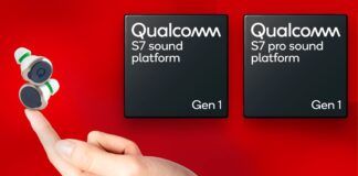 Qualcomm S7 y S7 Pro Gen 1 caracteristicas del chip para auriculares